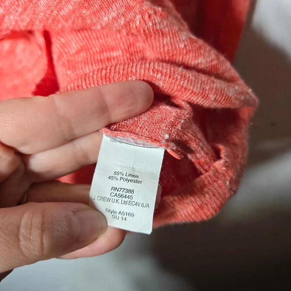 J. Crew linen blend